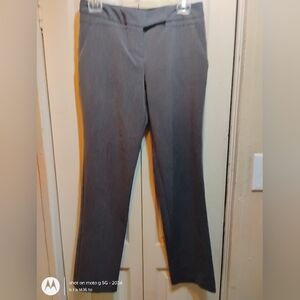 Worthington Dark Gray Straight Leg Women's Pants